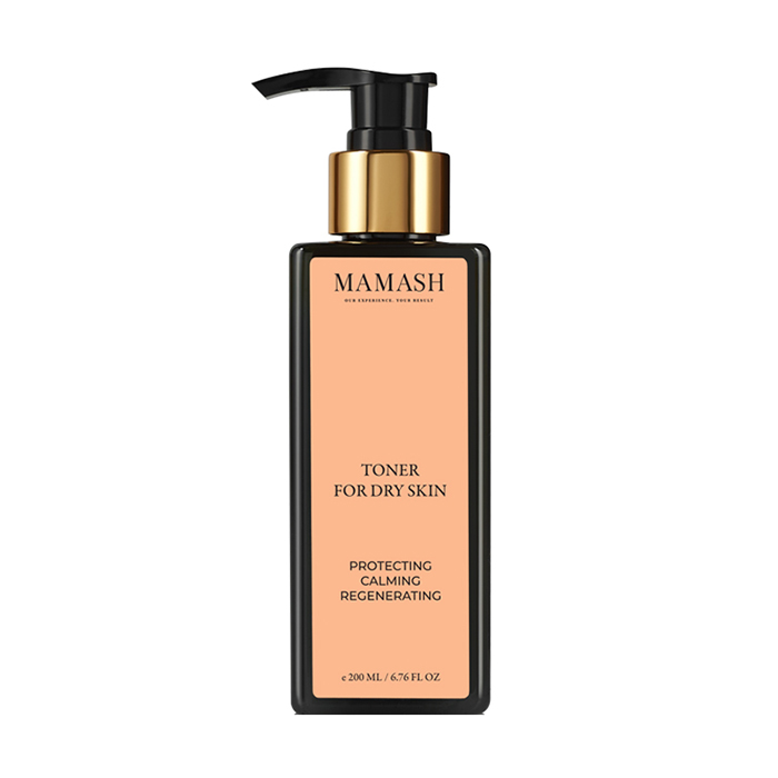 Делікатний тонік для обличчя Mamash Toner для сухої шкіри, 200 мл